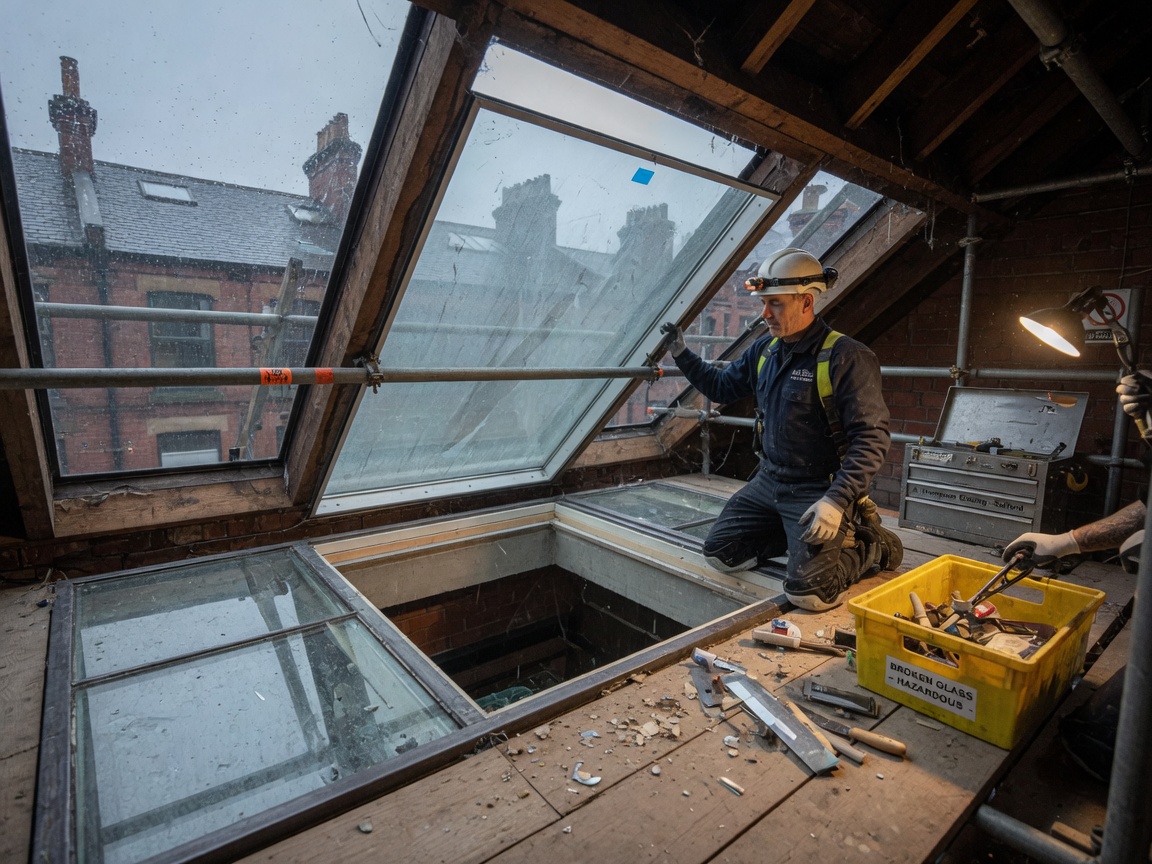 Skylight Glass Replacement in Manchester, NH